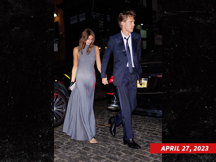 austin butler kaia gerber april 2023 splash