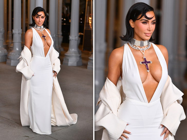 Kim Kardashian Sexy as Hell at LACMA Gala in Los Angeles