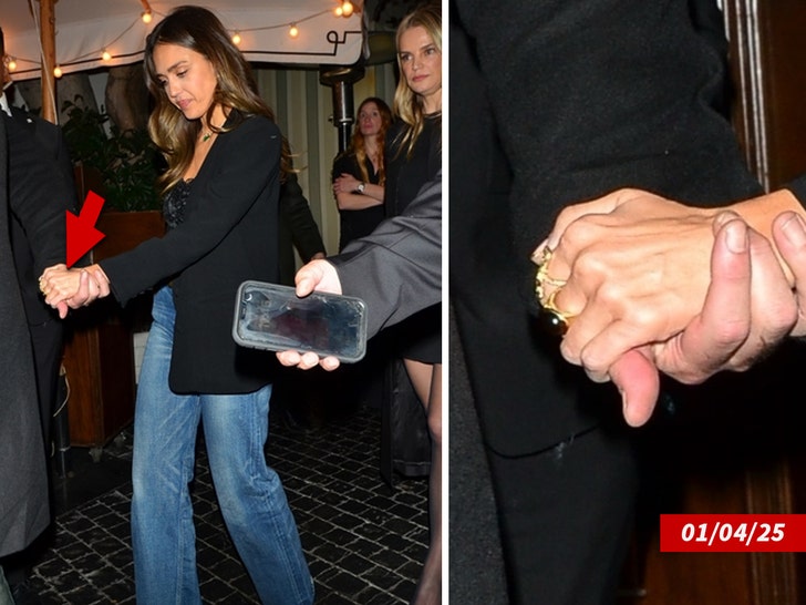 jessica alba tanpa cincin