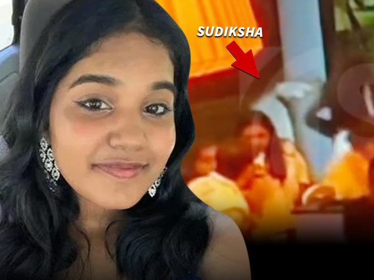 Sudiksha Konaki throw in the bar