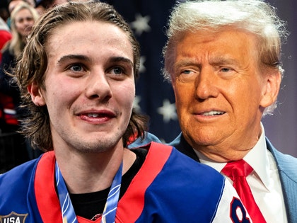 jack hughes donald trump getty 1