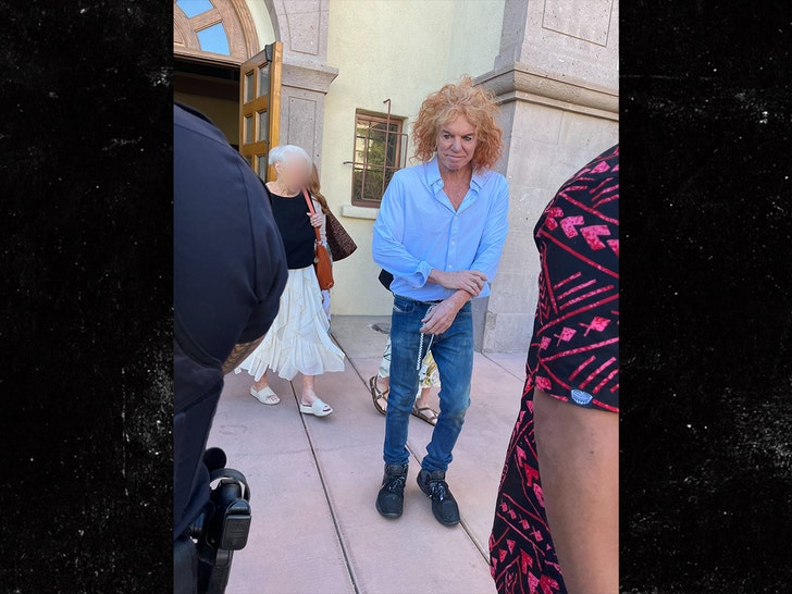 Carrot Top seen Sunday at church backgrid 3