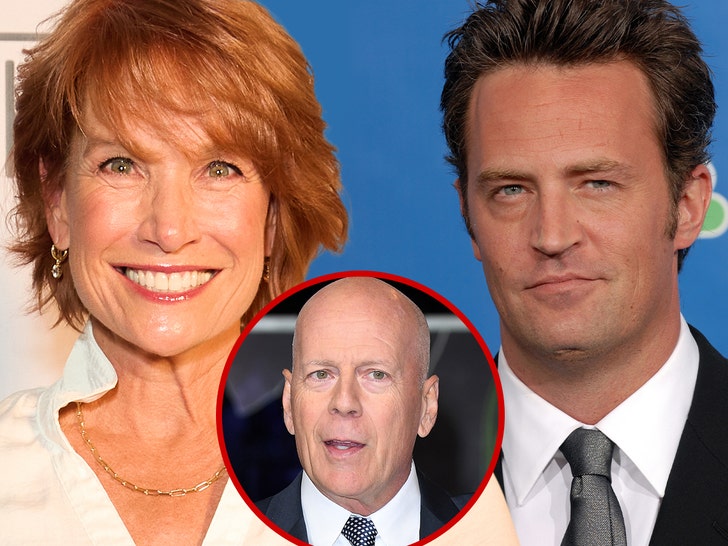 matthew perry and his ex Rene Ashton bruce willis getty comp