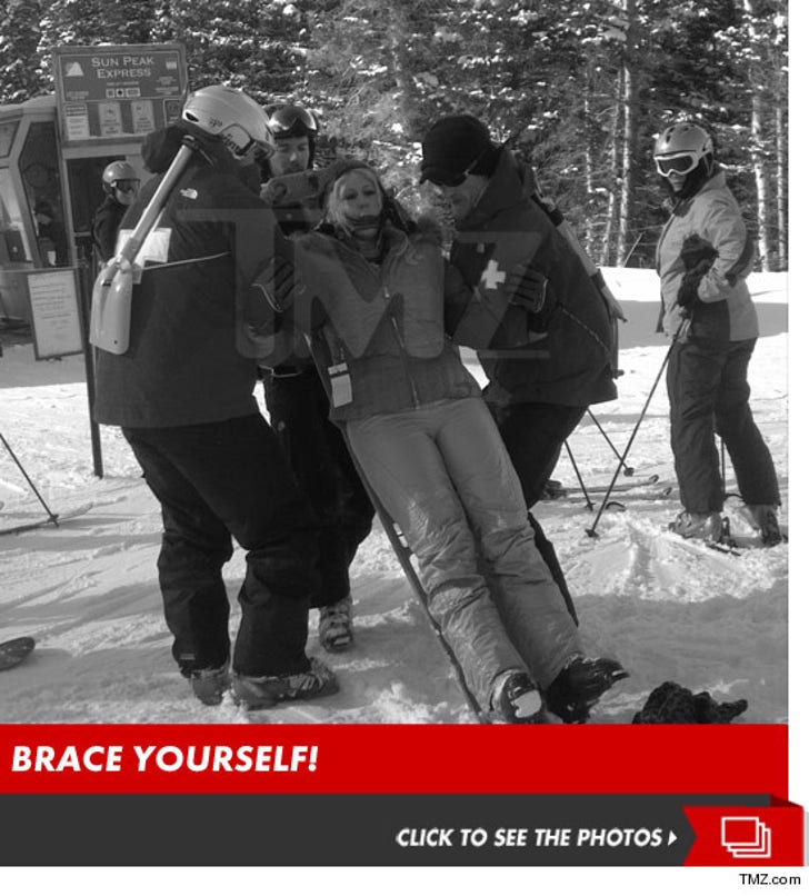 Vicki Gunvalson Ski Accident -- Brace Yourself!