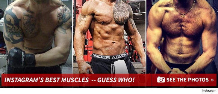 Instagram's Best Man-Muscles -- Guess Who!