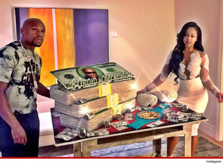 Floyd Mayweather Louis Vuitton Cake