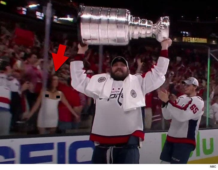 Capitals Get Boob Flashed By Fan During Stanley Cup Ceremony :: 060818-caps-boobs-primary-3