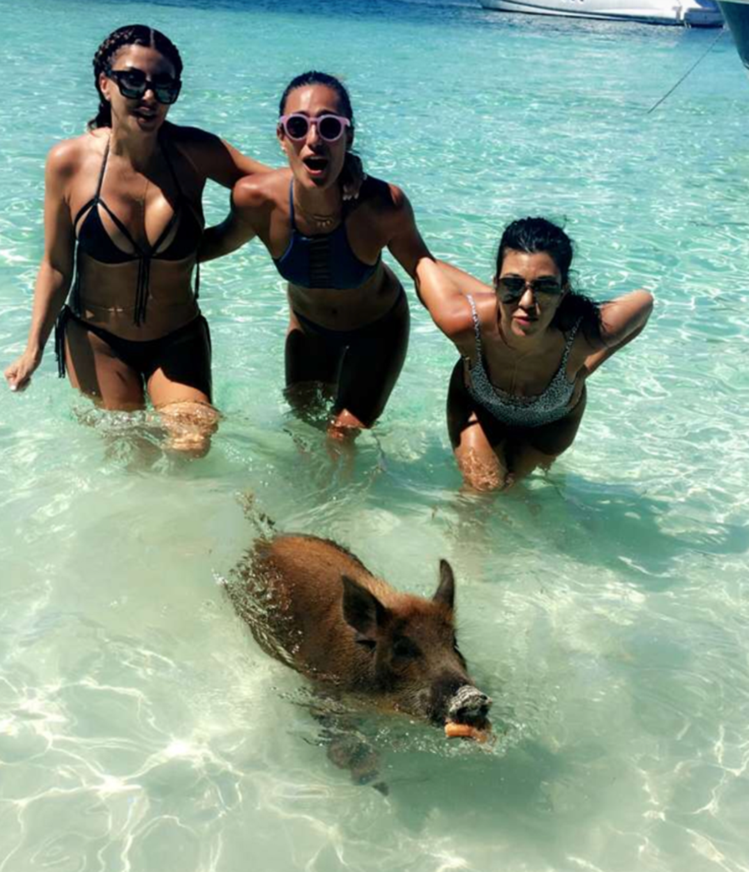 Larsa Pippen and Kourtney Kardashian