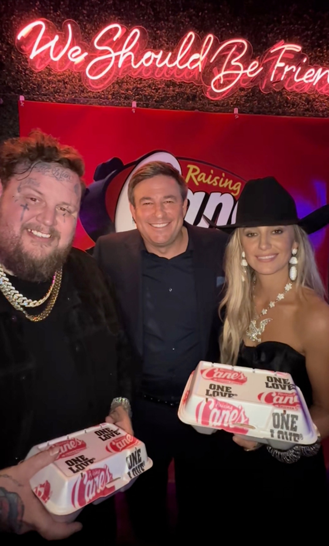 Jelly Roll, Todd Graves and Lainey Wilson