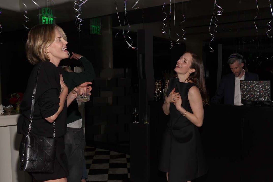 Charlize Theron & Grace Gummer