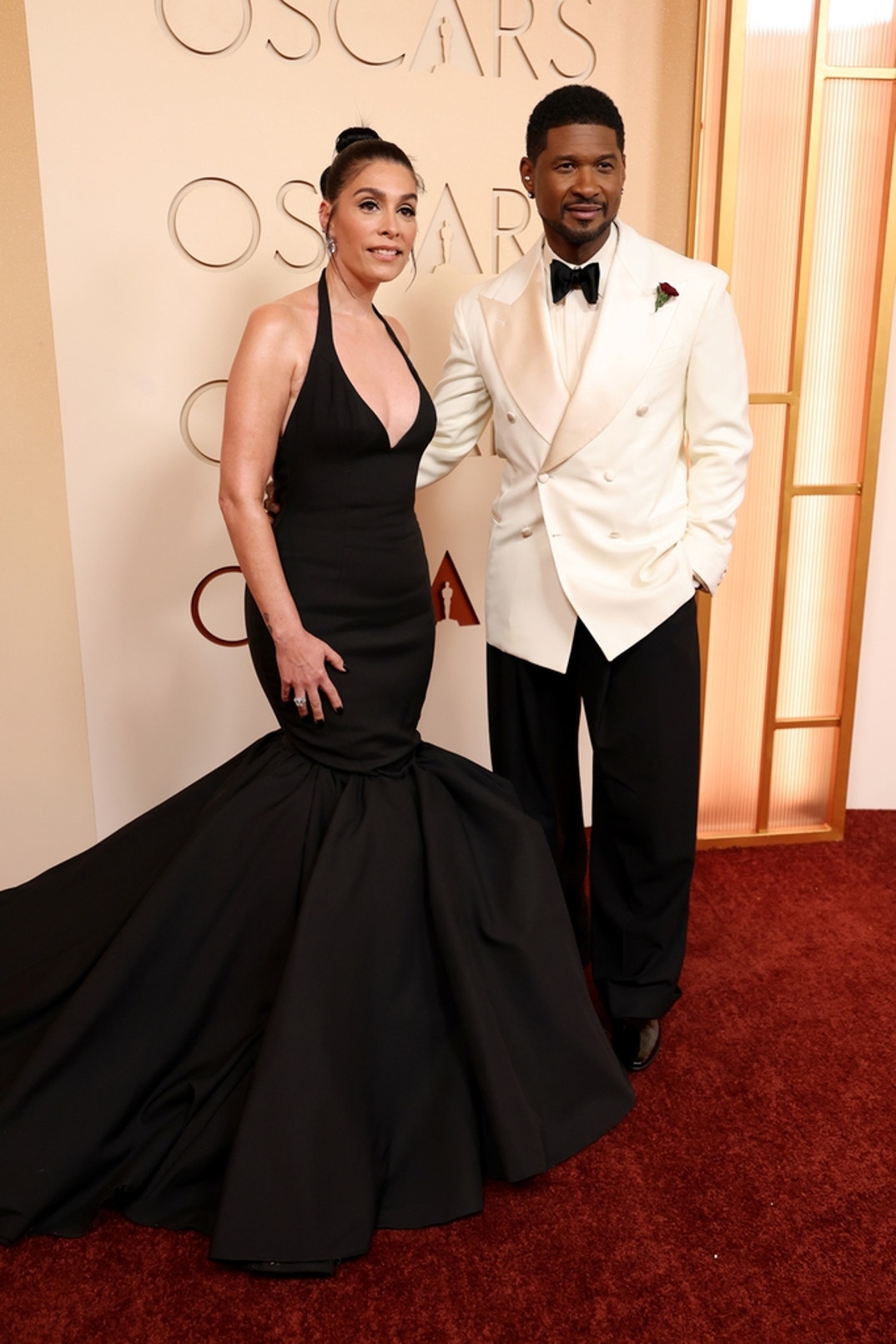 Jennifer Goicoechea and Usher