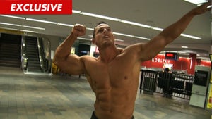 'Big Brother' Star -- Topless at the Airport