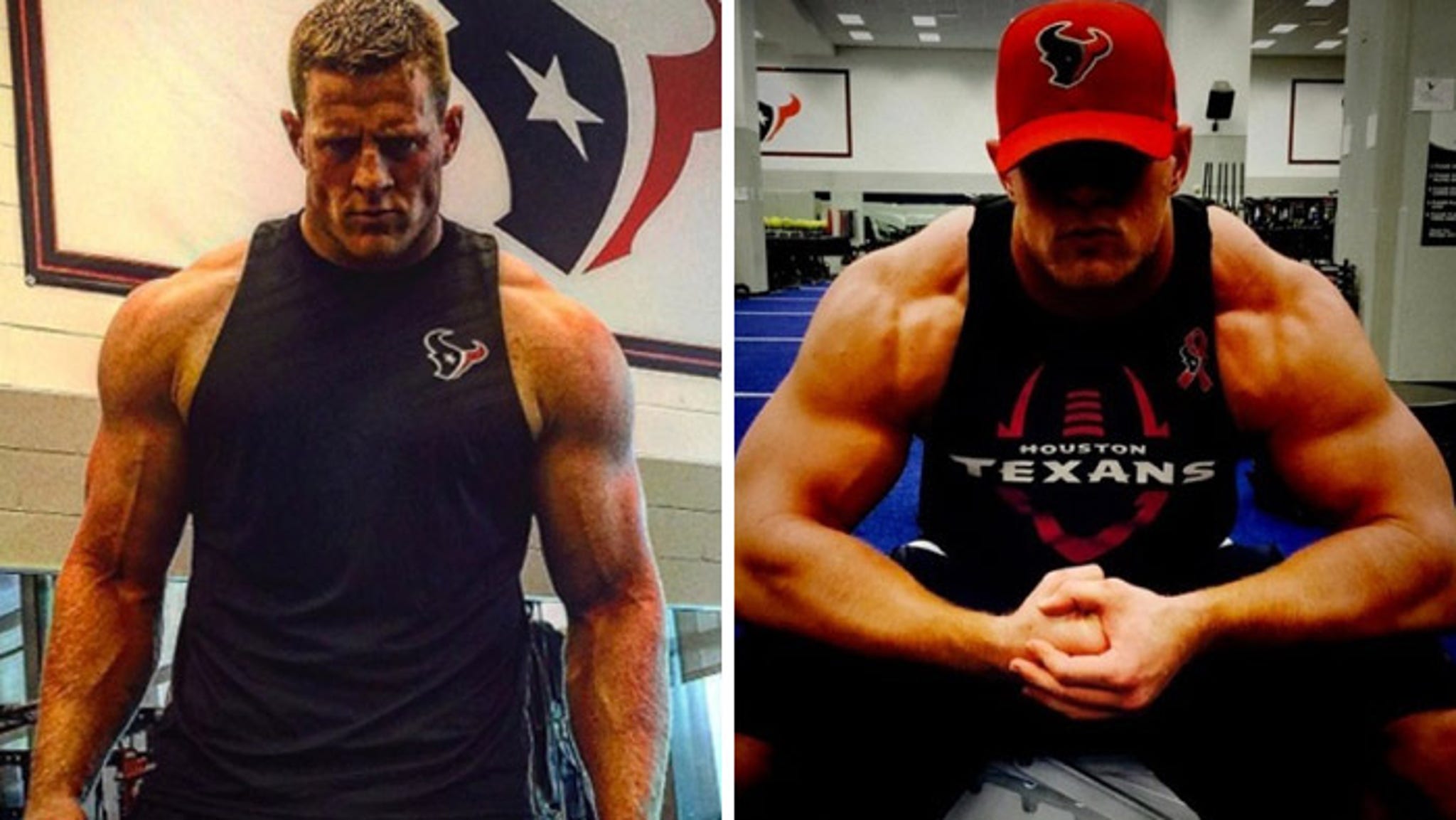 25 Jacked Up Shots Of J.J. Watt To Tackle Your #MCM Blues!