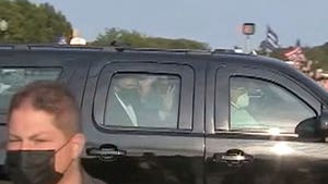 Donald Trump Leaves Hospital to Surprise Supporters, Rides By and Waves