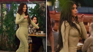 Kim Kardashian Enjoys Stylish Night Out After Filing for Divorce