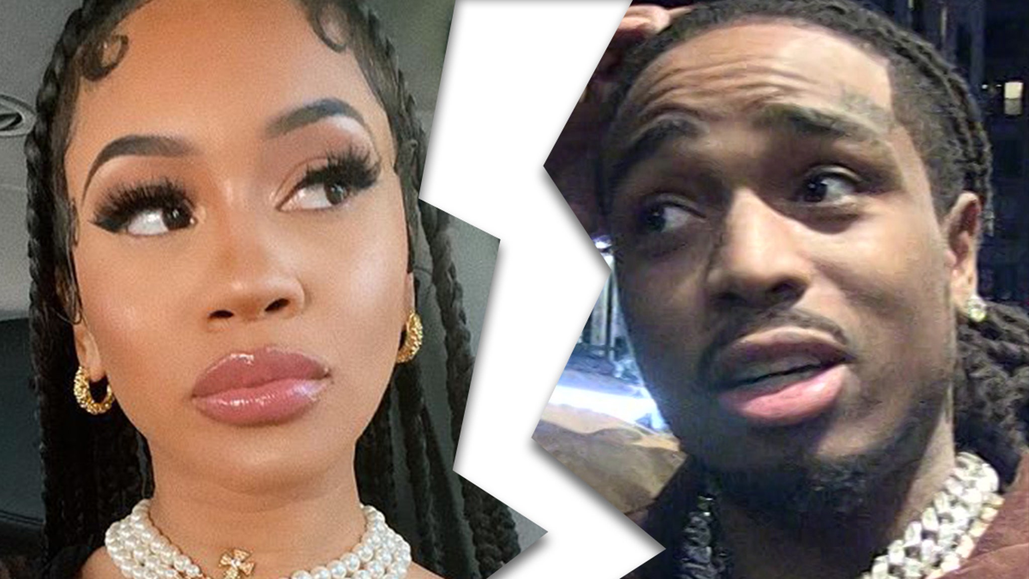 Quavo and Saweetie separate, she suggests that he cheated