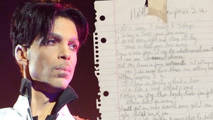 Prince's Handwritten Lyrics for 'Nothing Compares 2 U' Fetch $151K