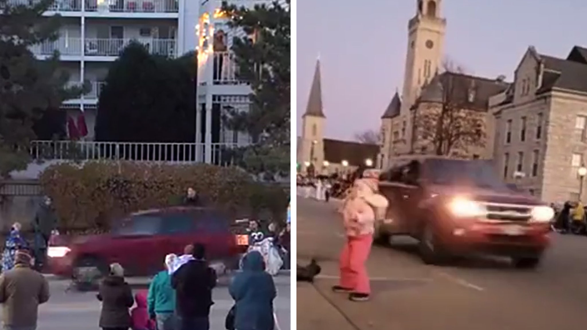 Red SUV Plows Into Parade in Wisconsin, Shots Fired &amp; Crowd Evacuated