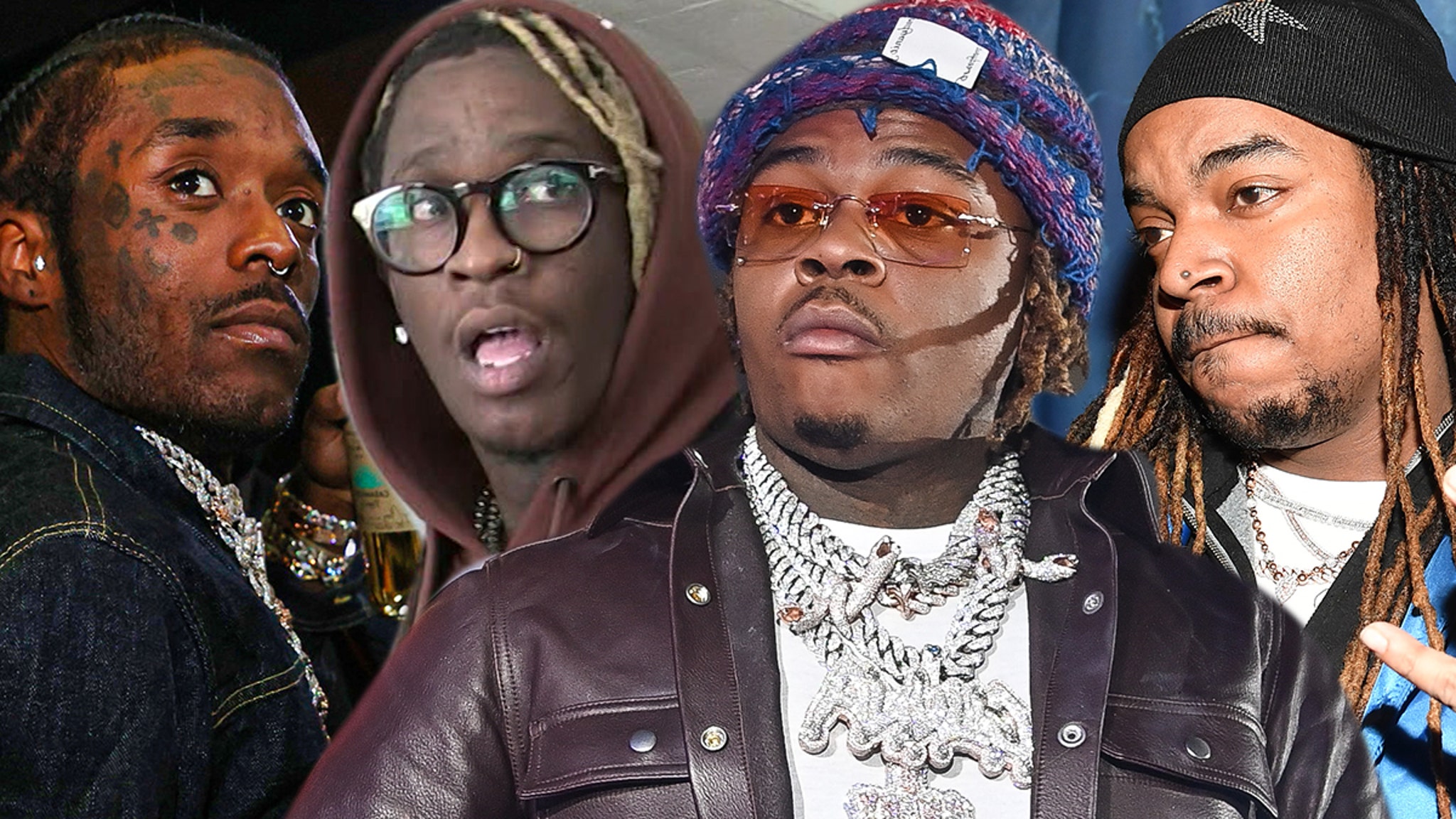 Lil Uzi Vert, Young Thug и Gunna подали в суд за кражу образца «клубничной кожуры»