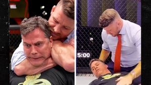 Steve-O Choked Unconscious By Michael Bisping On Video In Octagon