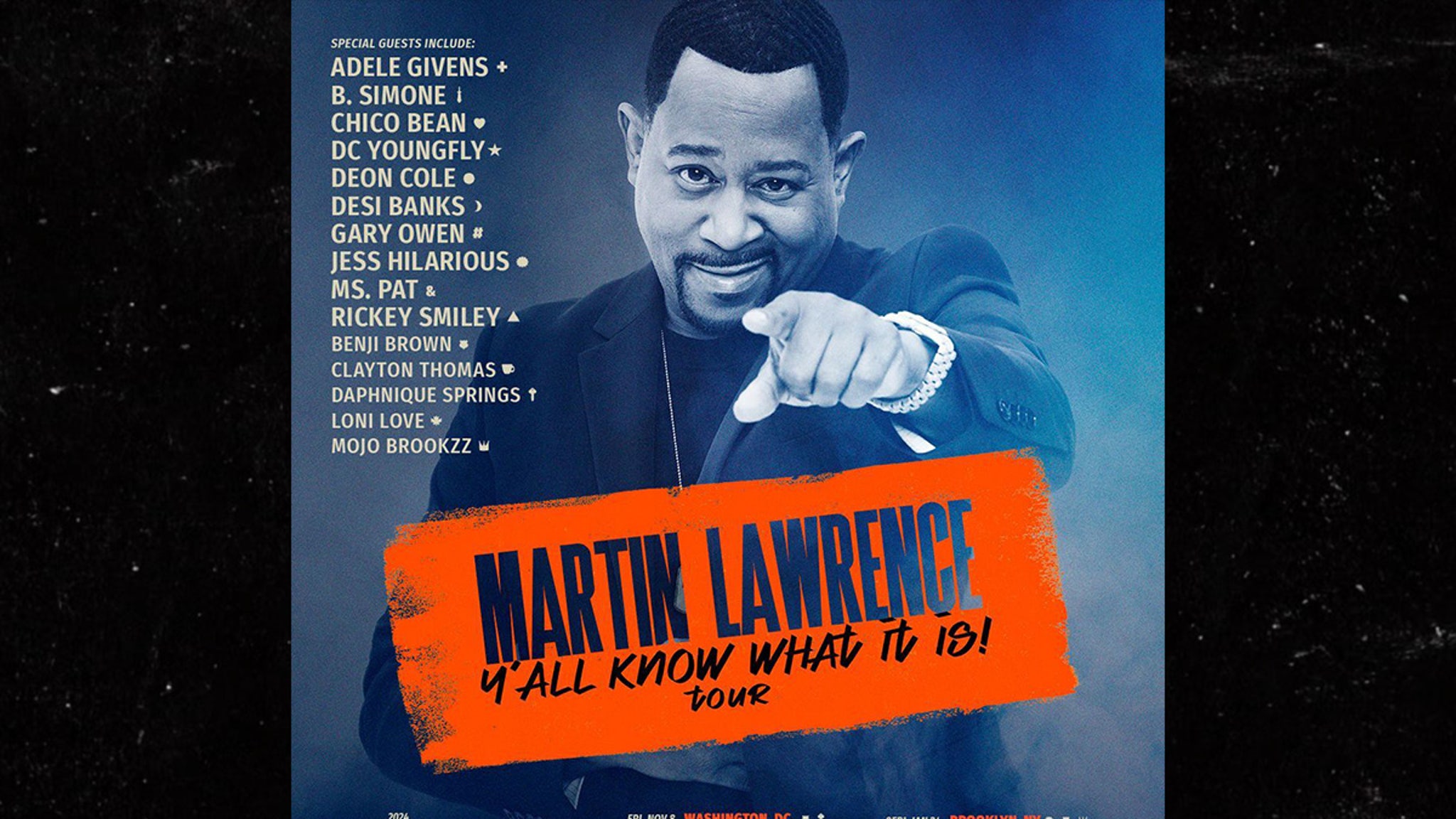 Martin Lawrence Tour: The Comedy Legend Returns to the Stage Behind the Scenes of the Tour