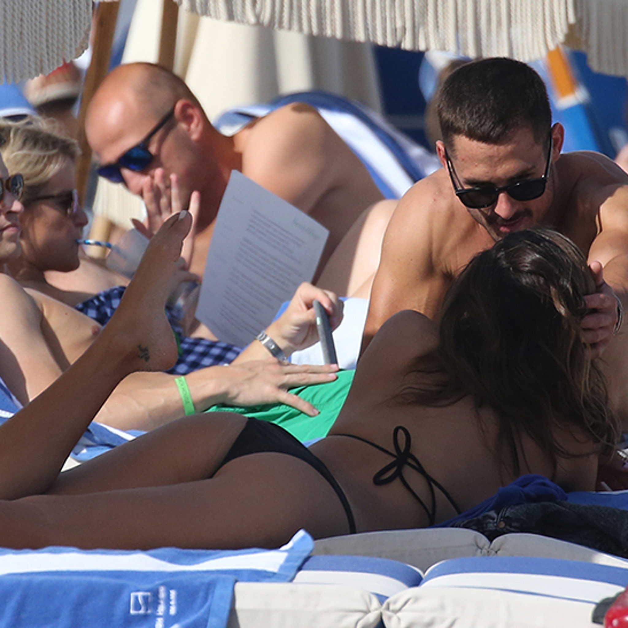 Danny Amendola Hangs Out With a Chick Who Isnt Olivia Culpo in Miami