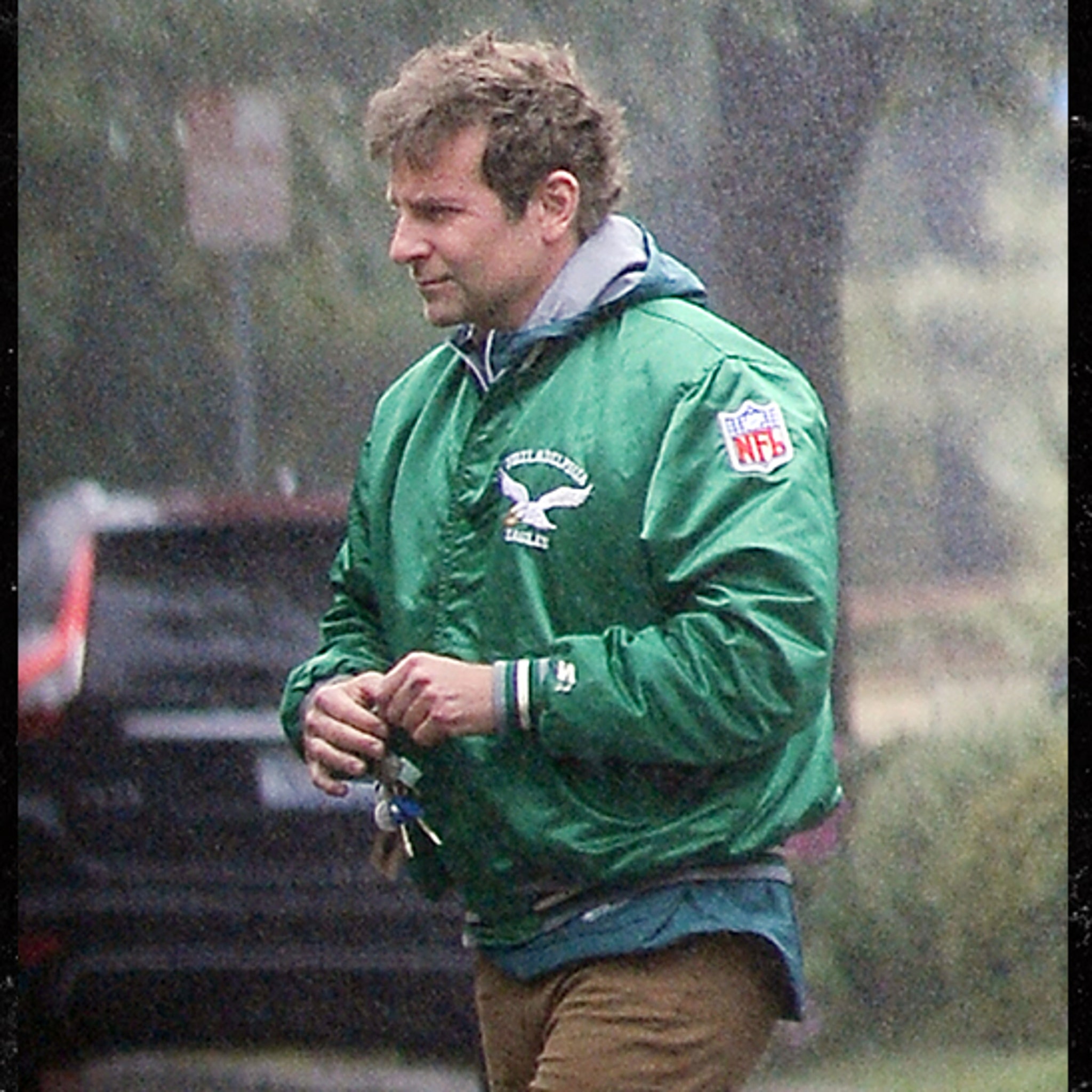 Bradley Cooper Philadelphia Eagles Green Varsity Jacket