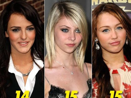 Ali, Taylor and Miley