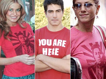 Celebs love Worn Free T-shirts