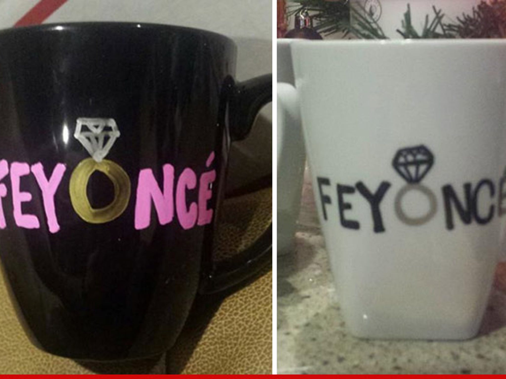 Feyonce and store bae z mugs