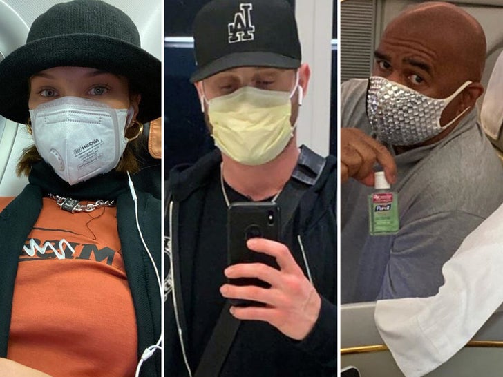 Stars Wearing Medical Masks