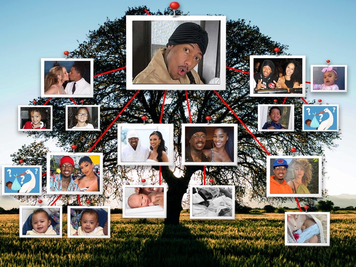 Nick Cannon's Tangled Family Tree
