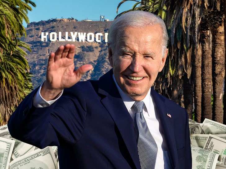 Joe Biden, Hollywood, argent liquide