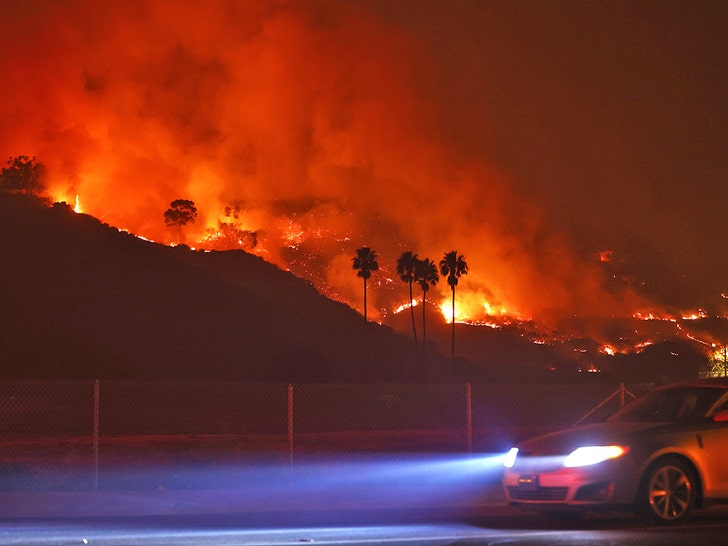 Massive Inferno Erupts in Malibu, Ravages Mountainous Area, Video Shows