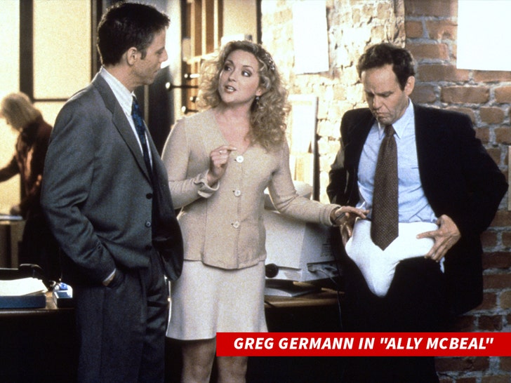 Greg Germann di Ally McBeal Everett 1