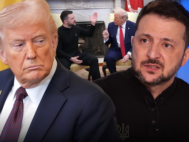 Donald Trump Volodymyr Zelensky