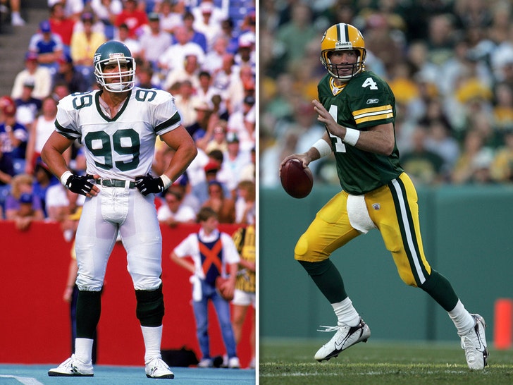 Mark Gastineau Brett Favre