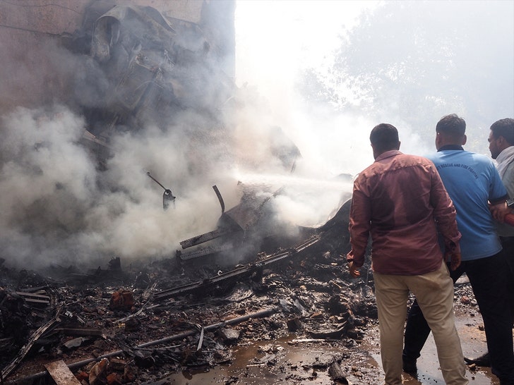 Air India Plane to UK Crashes at Ahmedabad Airport