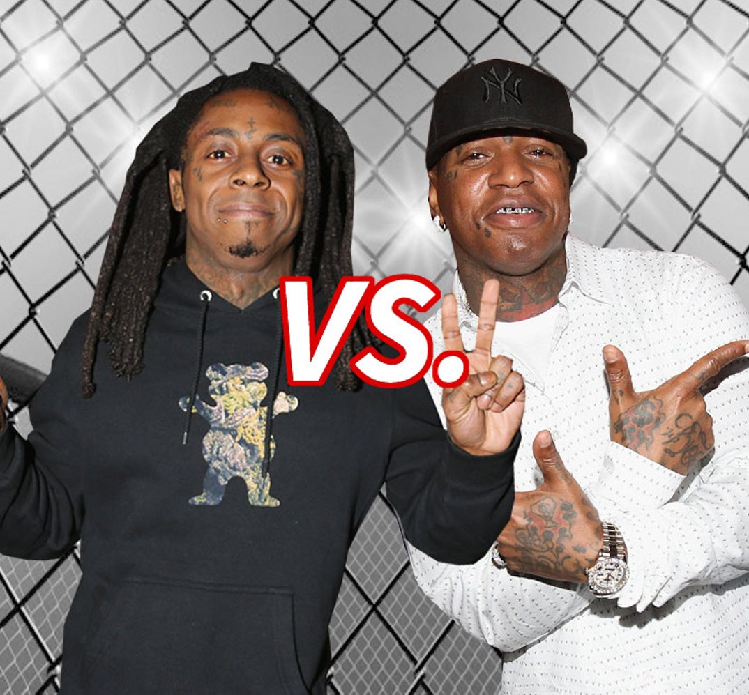 It's a rap battle! Lil Wayne (32) vs. Birdman (45)