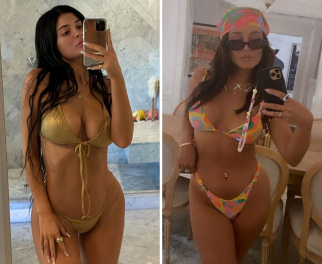 Kylie Jenner (23) vs. Vanessa Hudgens (32) -- Sexy Selfie Edition