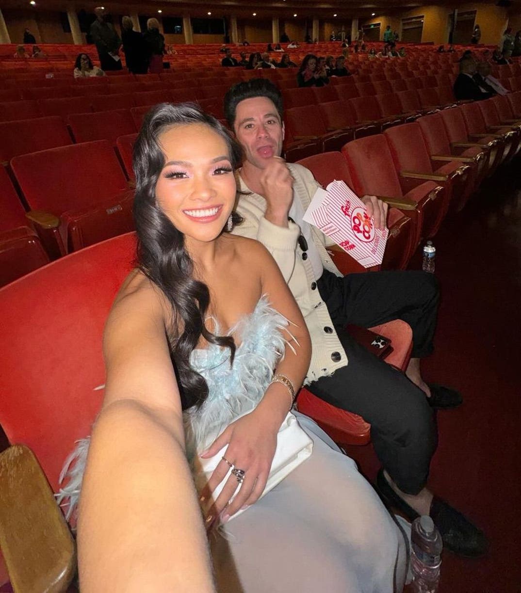 Jenn Tran and Sasha Farber