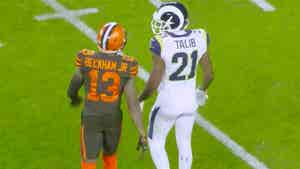 Odell Beckham Refused To Wear Chain Vs. Noted Chain-Snatcher Aqib Talib