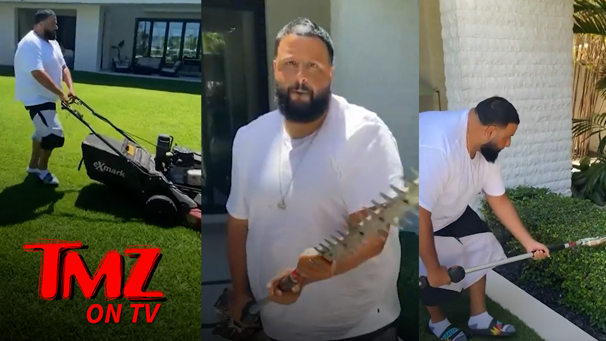 DJ Khaled Takes a Break From His Music