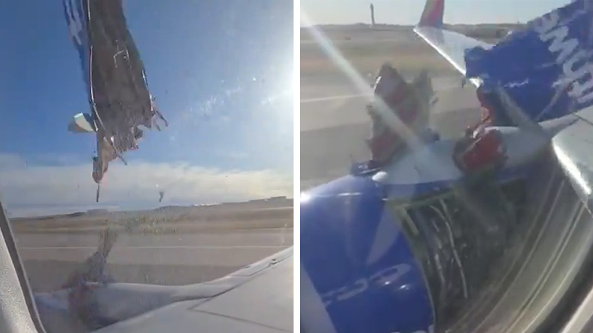 Boeing 737 Engine Cover Breaks Away in Mid-Air Captured on Video During Takeoff