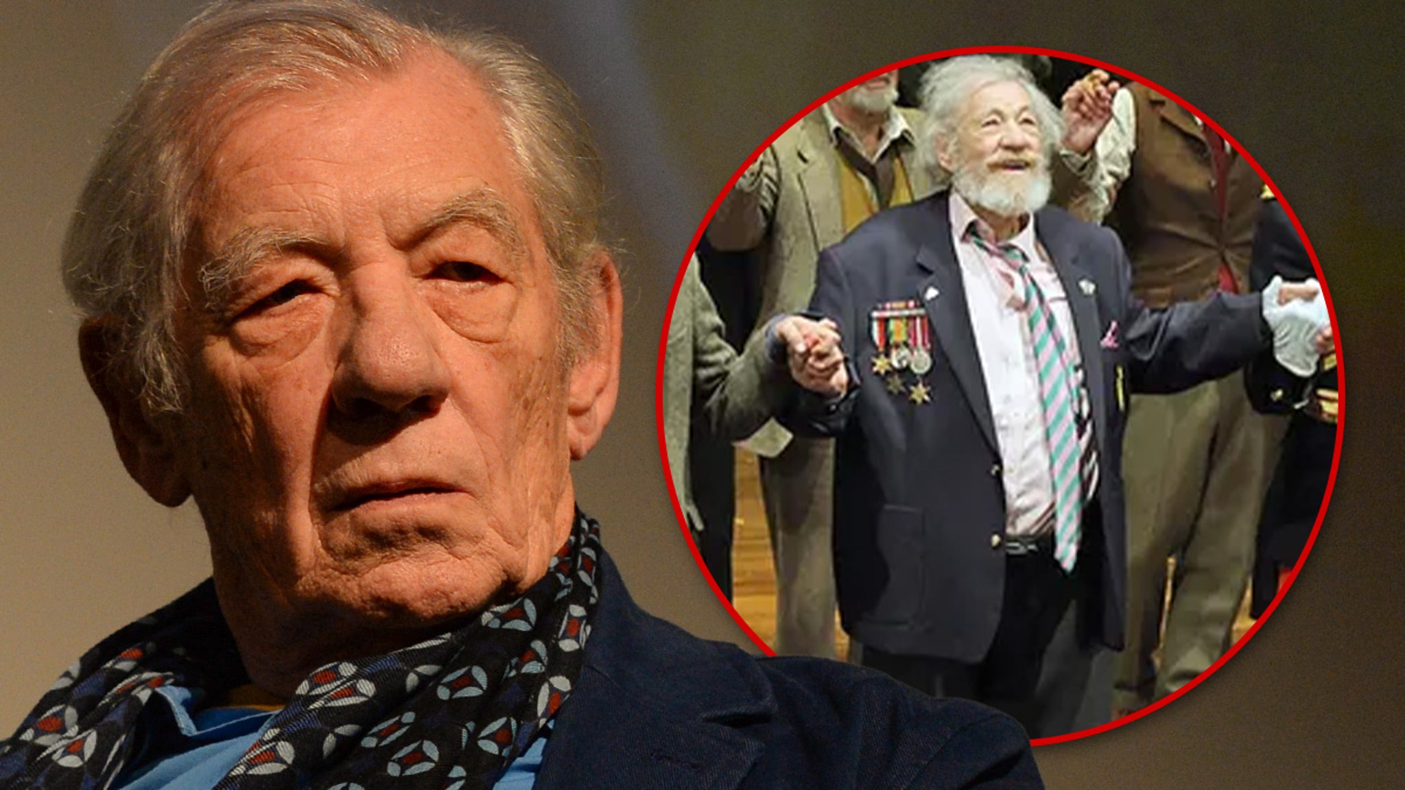 Ian McKellen Says Fat Suit Saved His Ribs In Nasty Fall During London Play