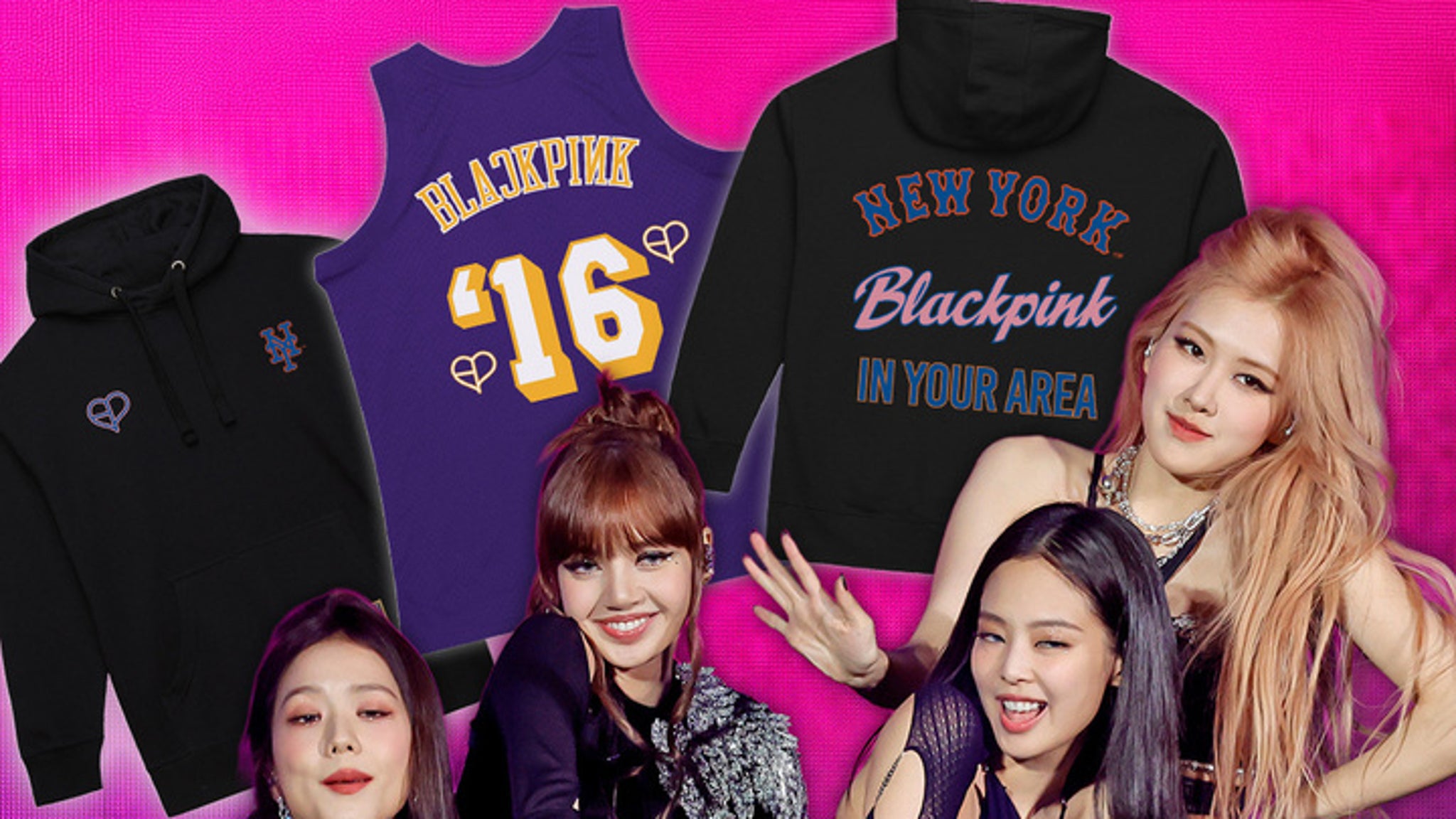 BLACKPINK Collabs With Fanatics For NBA, MLB Merch Collection