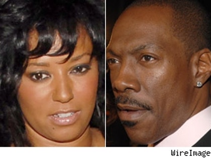 Melanie Brown and Eddie Murphy