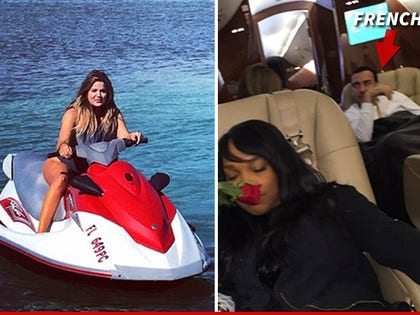 0303_khloe-KARDASHIAN_french-MONTANA_on_jet-ski-plane