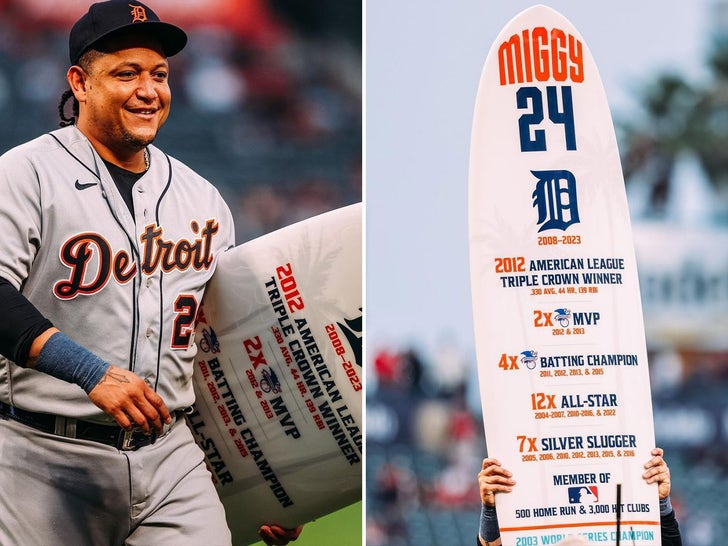 Miguel Cabrera's Final MLB Season Gifts