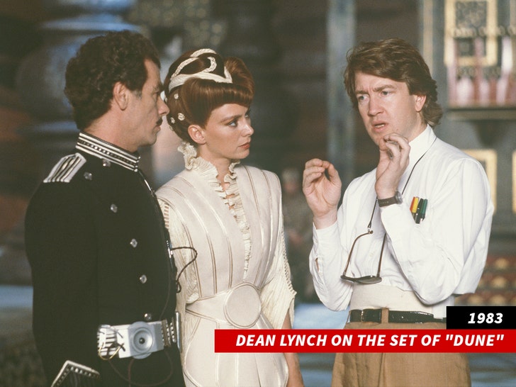 dean lynch directing on set of dune